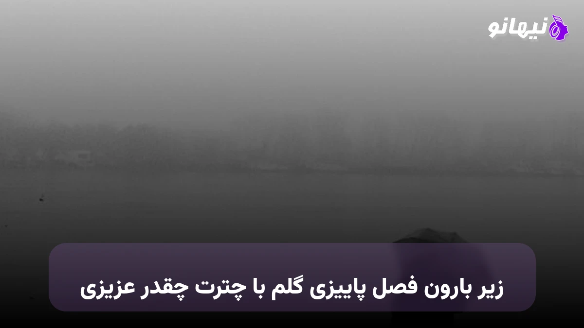 دانلود آهنگ زیر بارون فصل پاییزی گلم با چترت چقدر عزیزی 